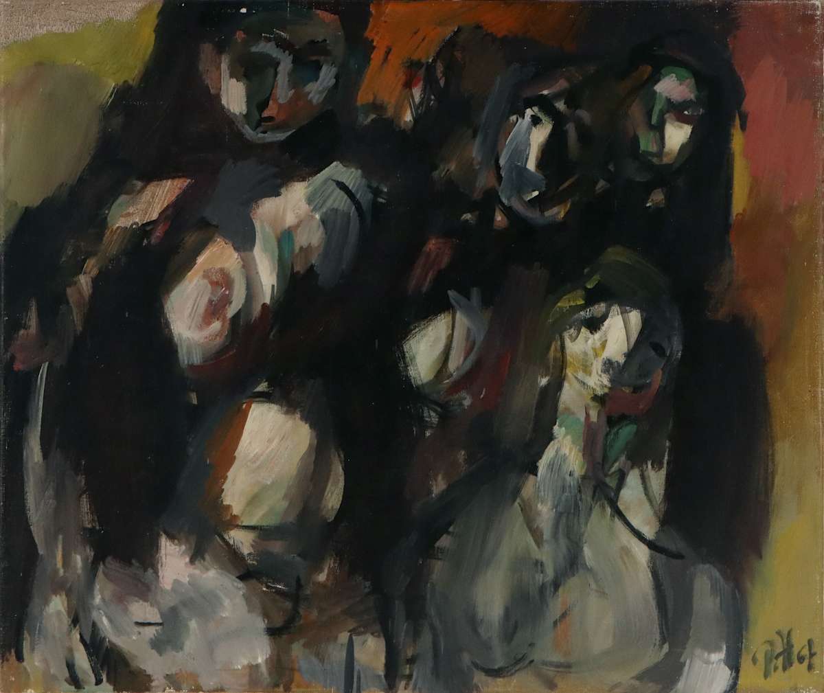 Untitled (four figures) by Paul Haefliger 