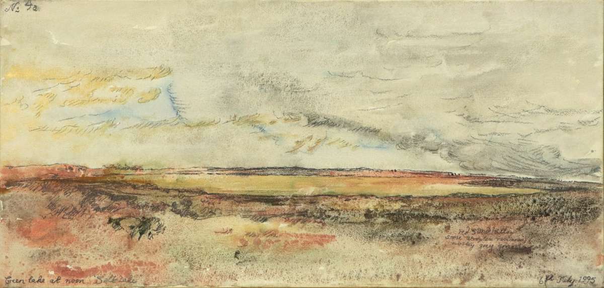 White cliffs to Innamincka, No 4a by Mandy Martin 
