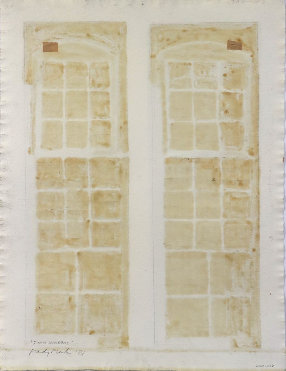 Twin windows by Mandy Martin 