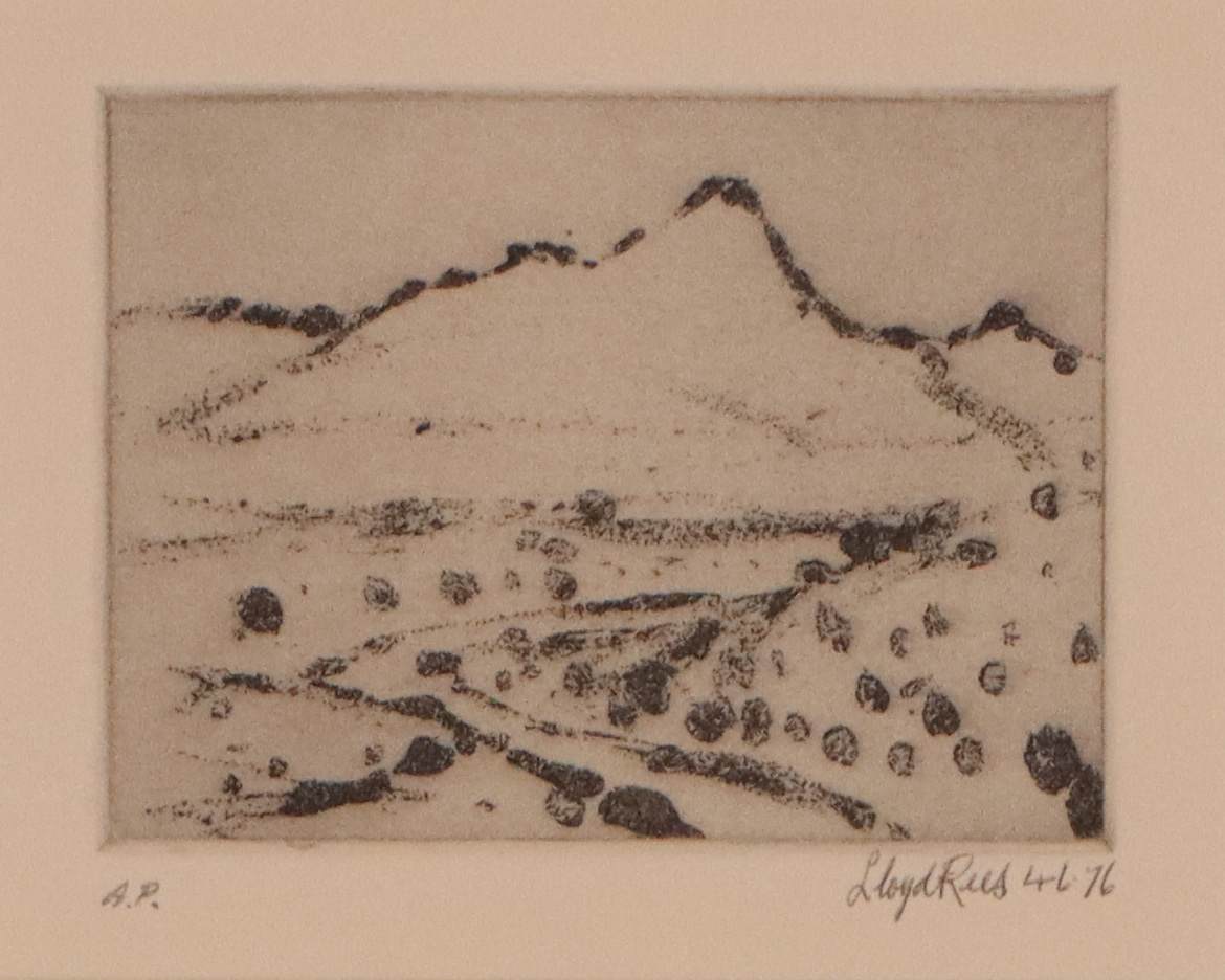 Mt. Warning Tweed Valley NSW by Lloyd Rees 