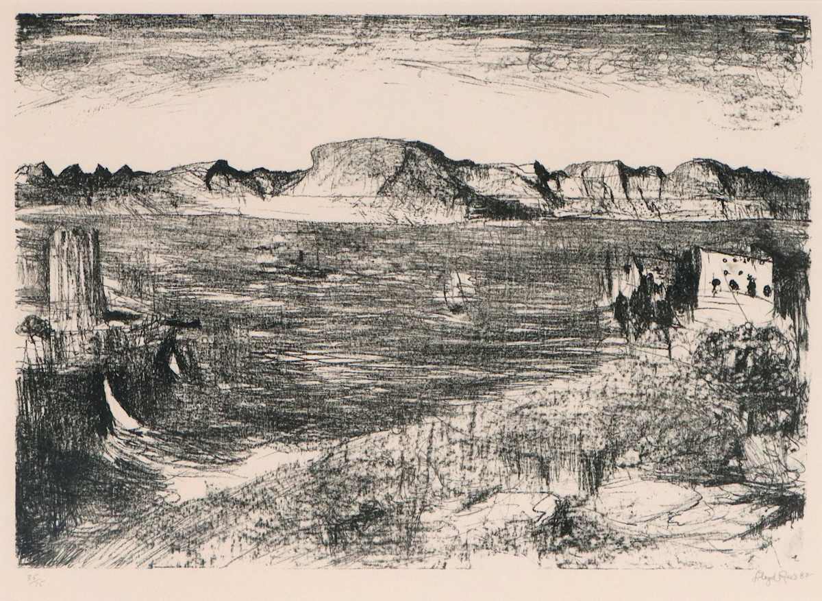 Afternoon on the Derwent by Lloyd Rees, Image 1.