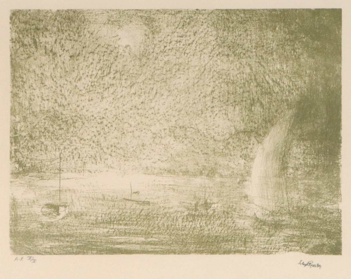 Nightfall by Lloyd Rees 