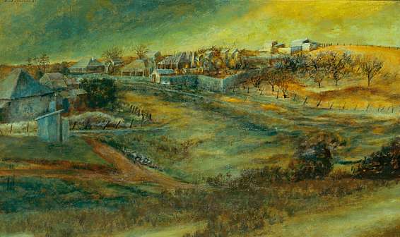 Dawn, Hill End by David Strachan 