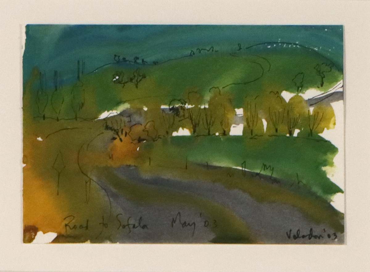 Road to Sofala 2003 by Rosemary Valadon 