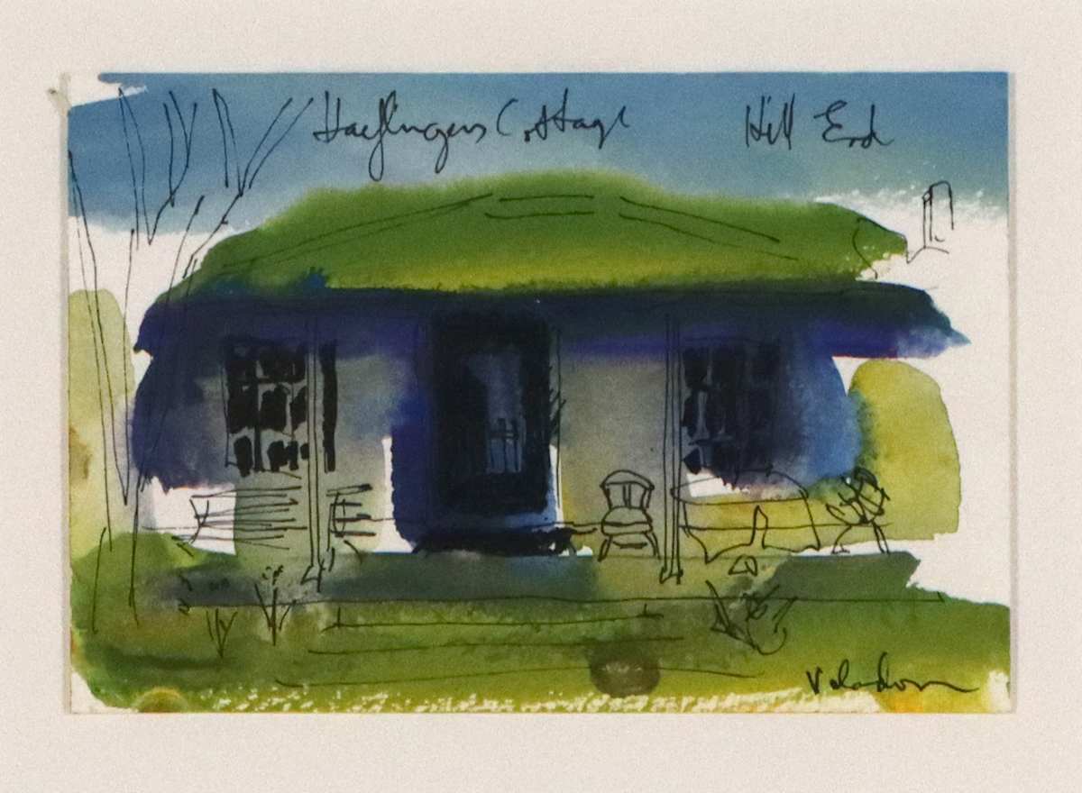 Haefligers Cottage, Hill End by Rosemary Valadon 