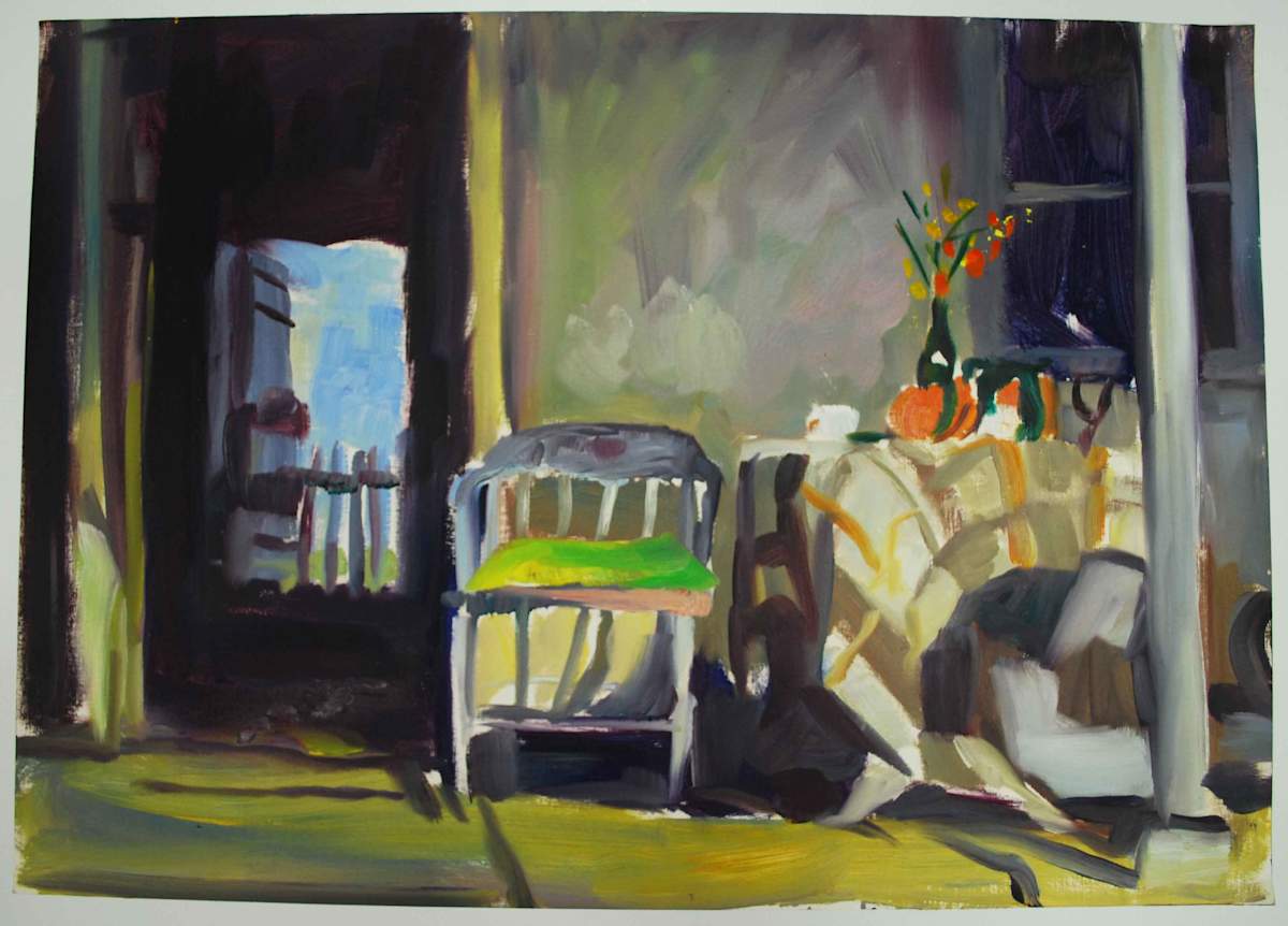 The Open Door (study) by Rosemary Valadon, Image 1.