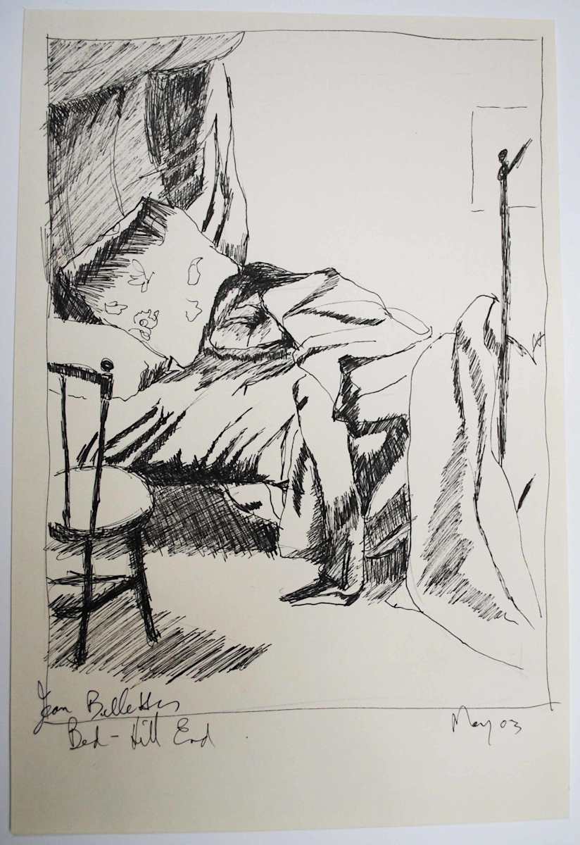 Jean Bellette's Bed by Rosemary Valadon 
