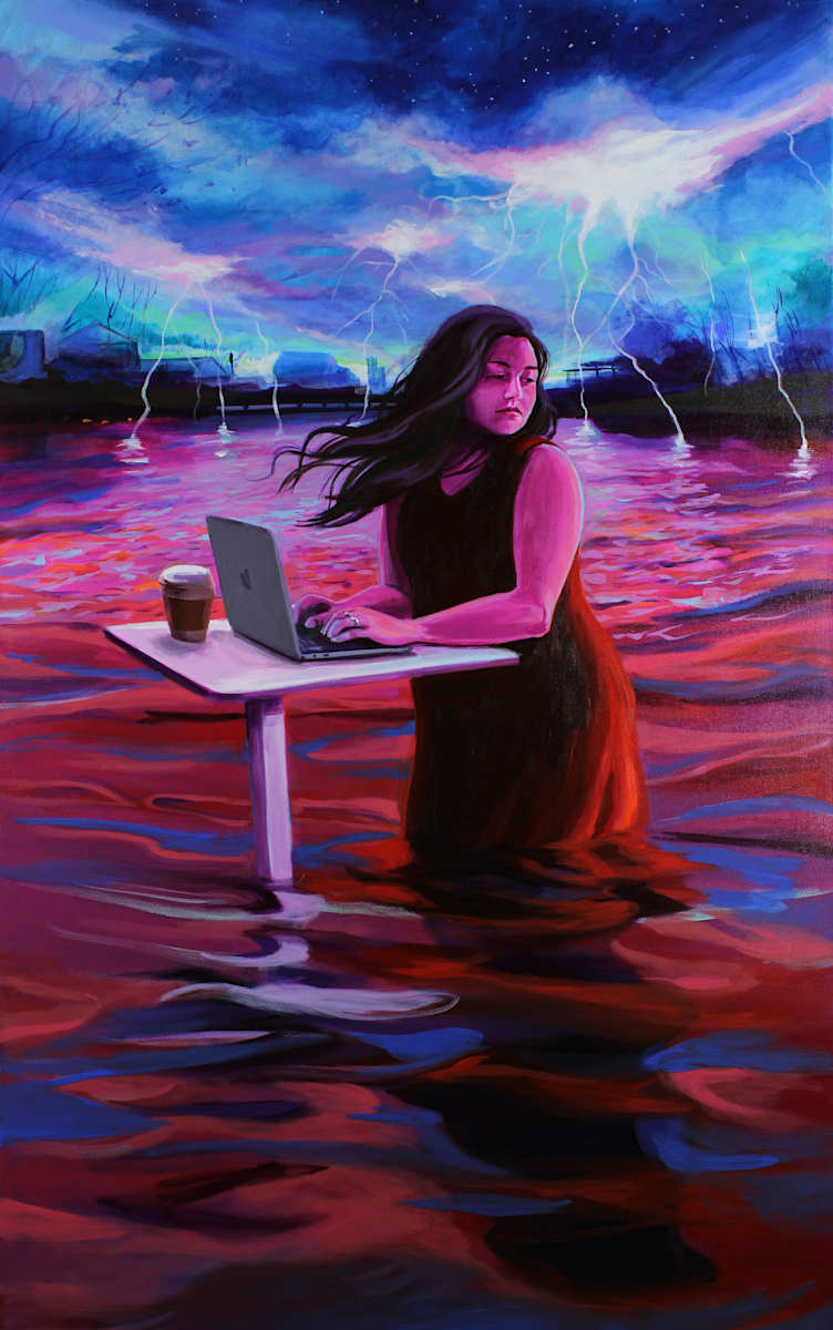 Answering Emails by Bekka Teerlink, Image 2.