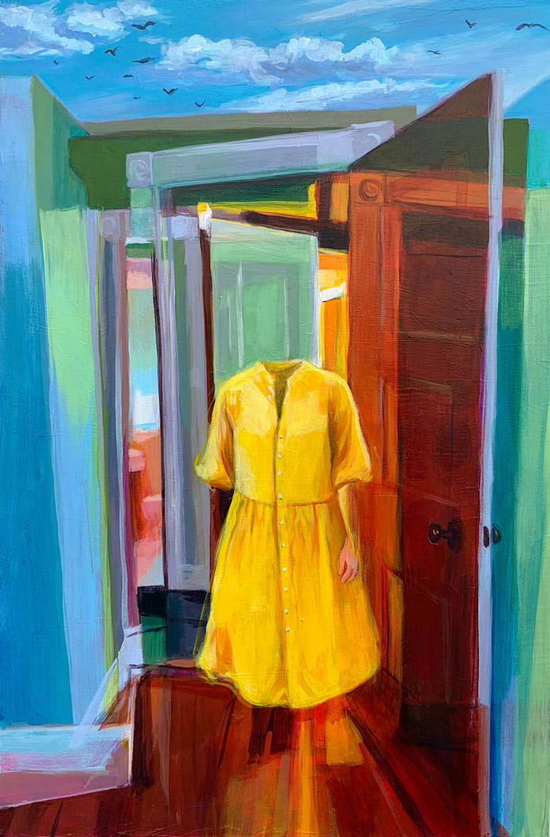 Lost Inside (Yellow Dress) by Bekka Teerlink, Image 1.