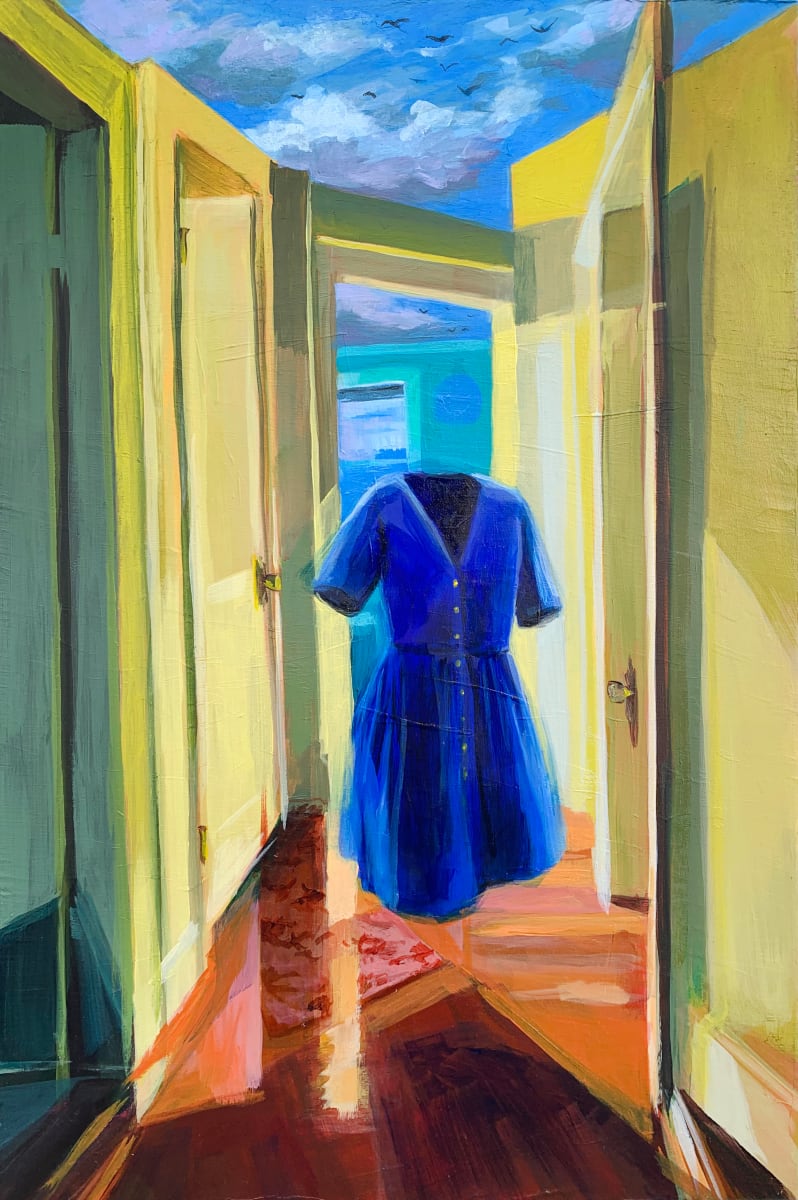 Lost Inside (Blue Dress) by Bekka Teerlink 