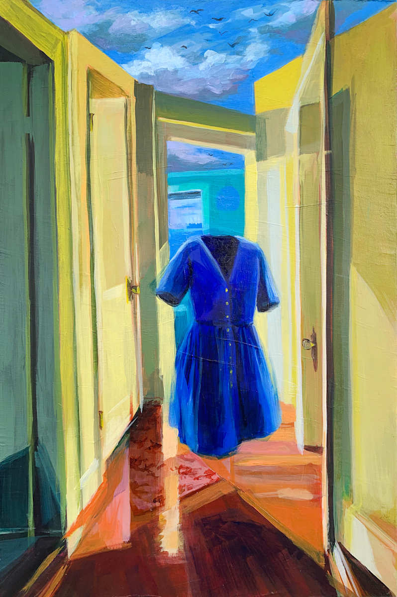 Lost Inside (Blue Dress) by Bekka Teerlink, Image 1.