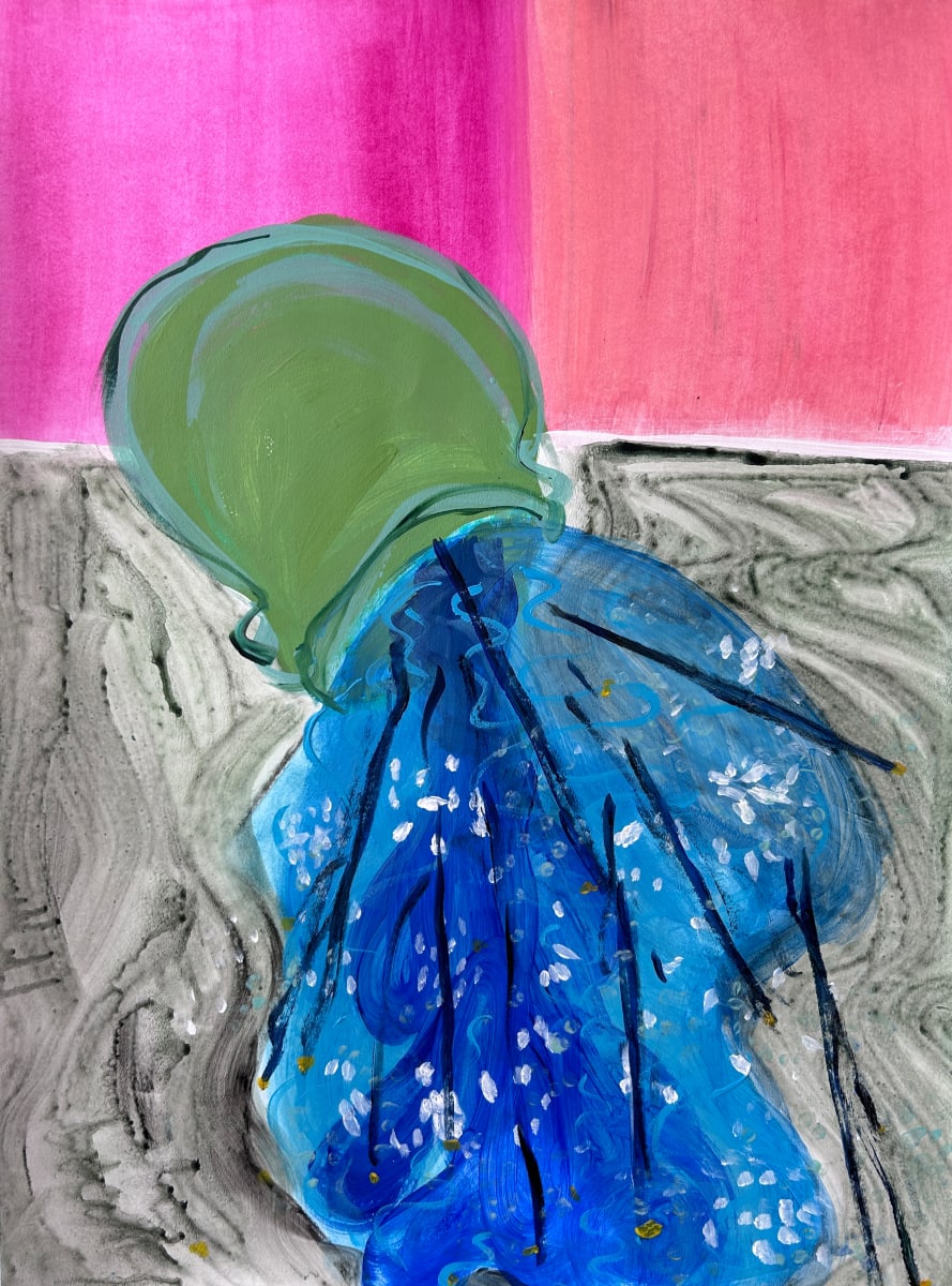 In Flow (Spilled Flowers) by Jenn Dierdorf 