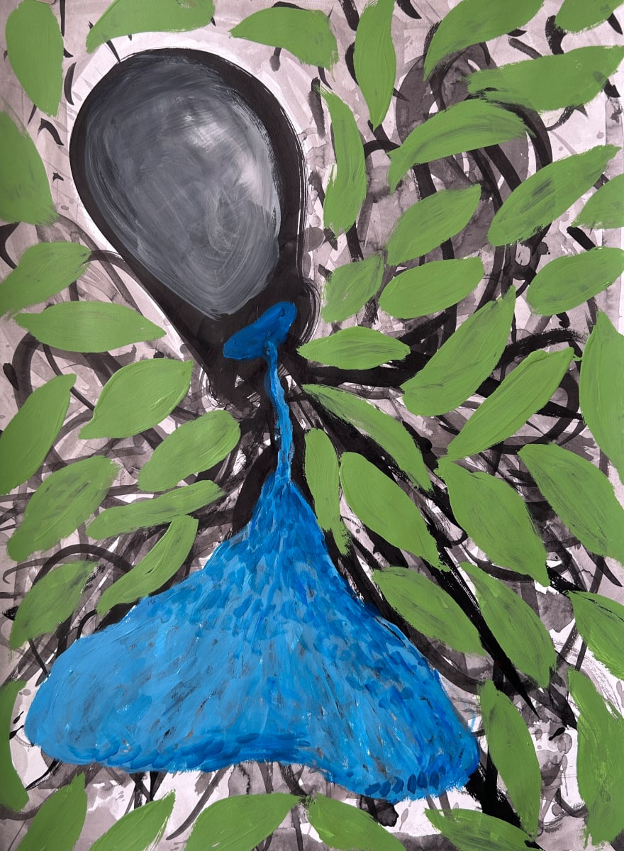 Shared and Supported (Spilled Flowers) by Jenn Dierdorf 