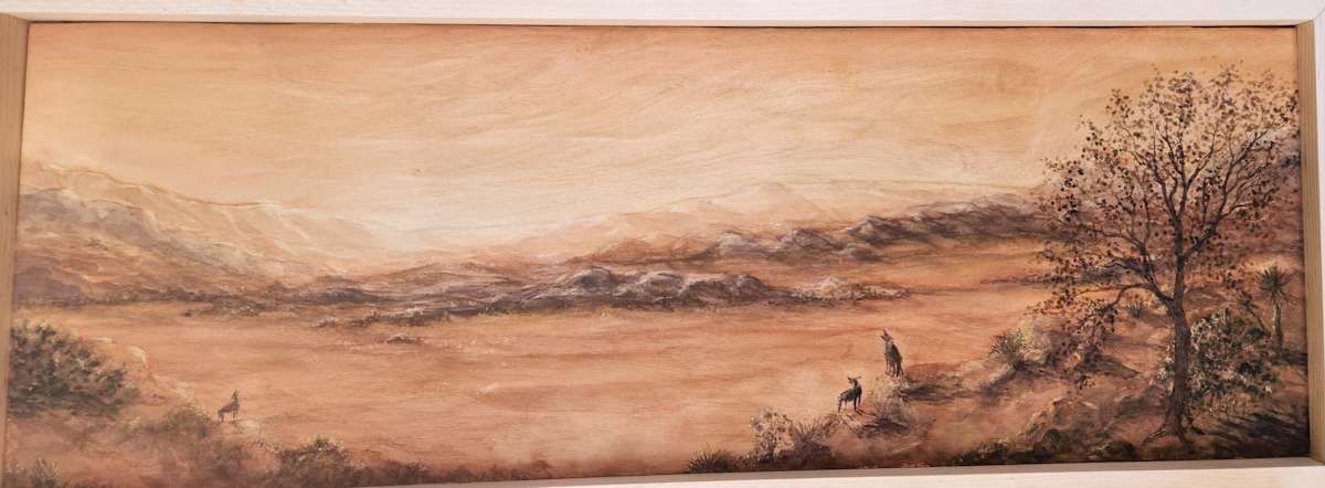 Coyote Howl by Joy Grant 