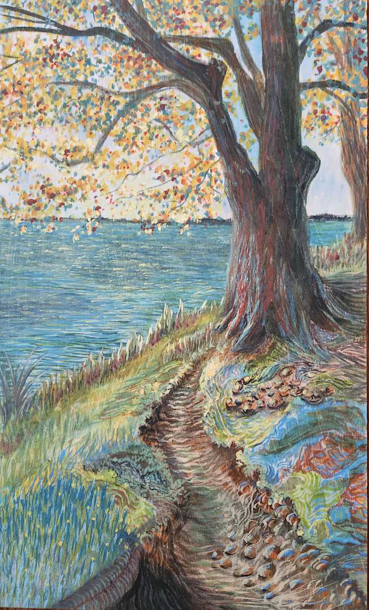 Lakeside Path by Joy Grant 