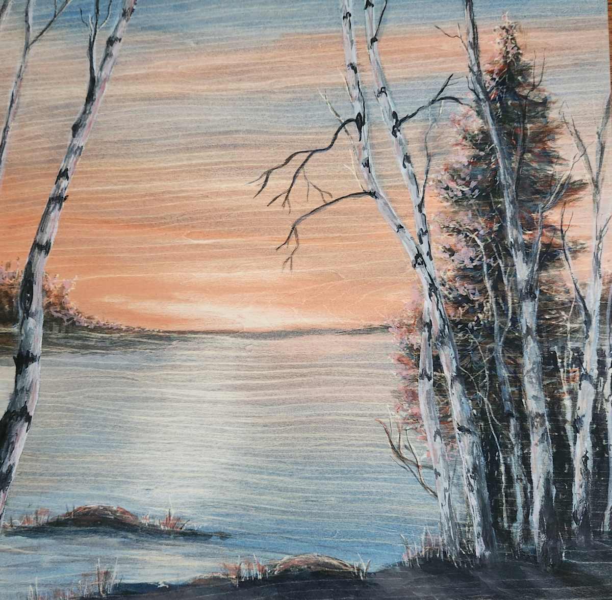 Still Morning Sunrise by Joy Grant, Image 1.