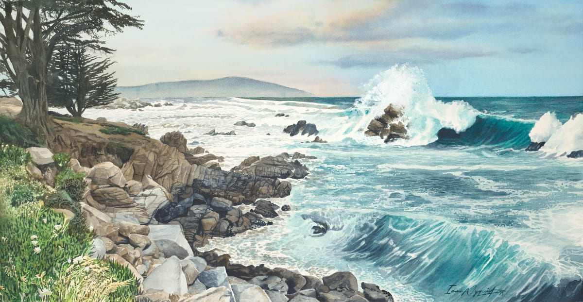 Turquoise Tides by Ian Nyquist 