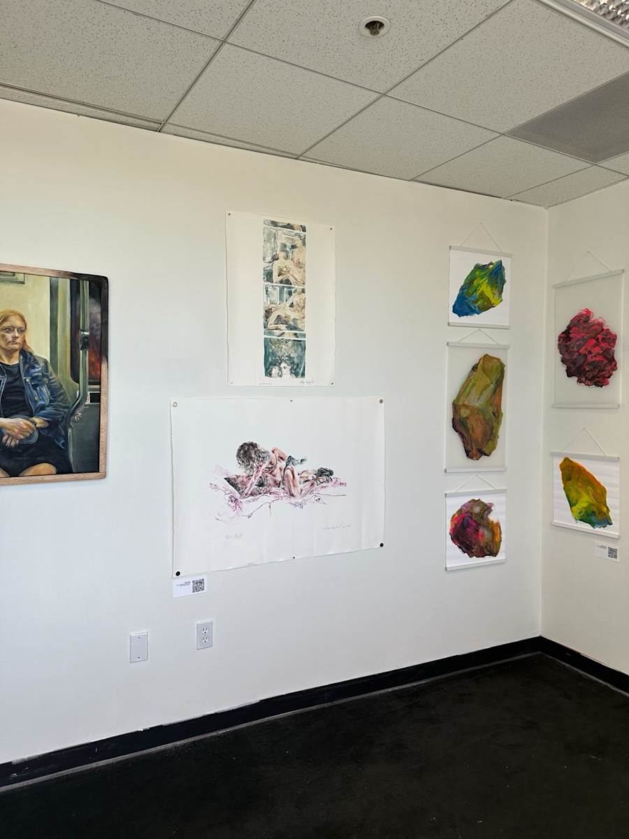 First Night by Joan Cox  Image: on view at Tryst Art Fair