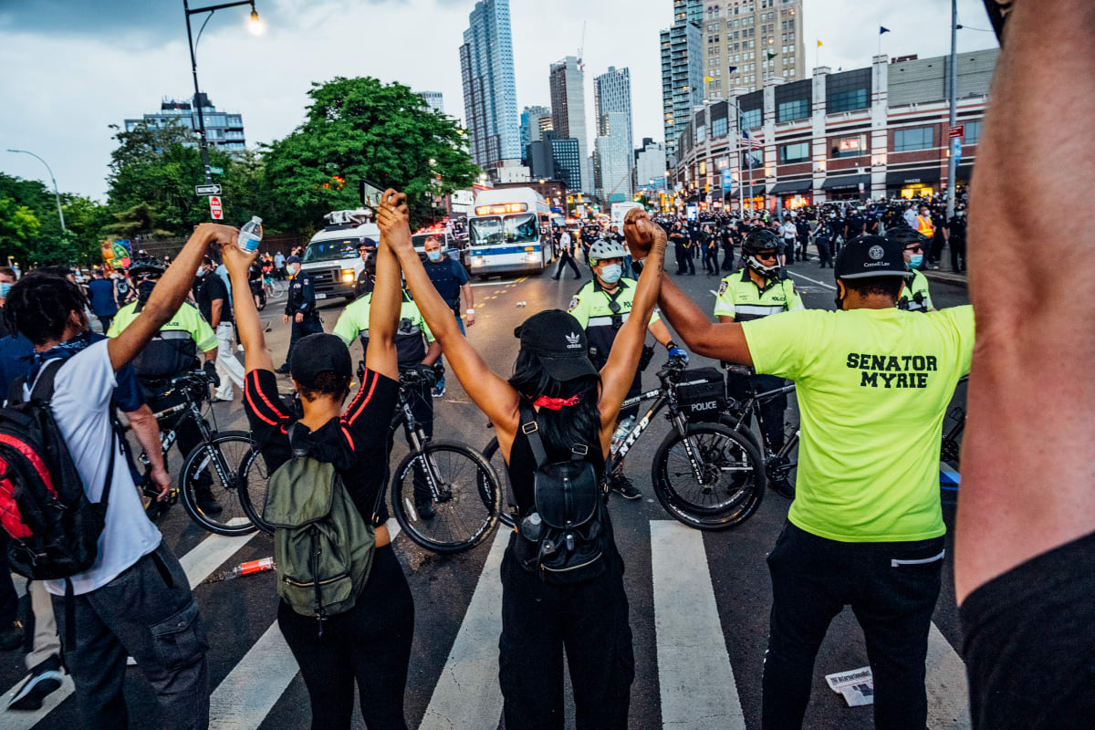 In solidarity by Malike Sidibe 