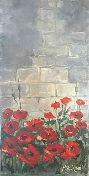 Poppies On The Wall by Michelle Blackmon  Image: Poppies 