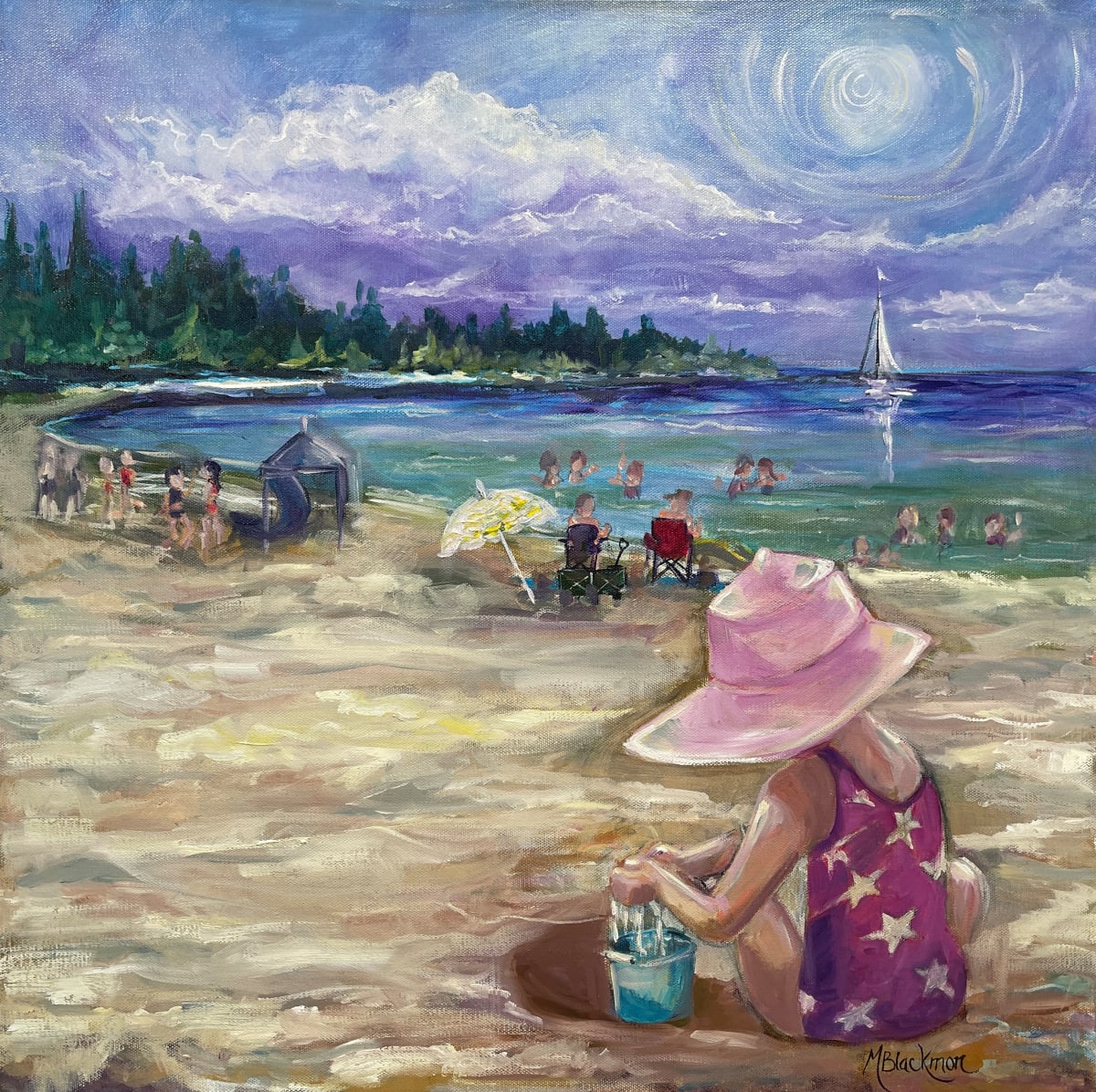 Beach Day! -Gimli Mb by Michelle Blackmon 