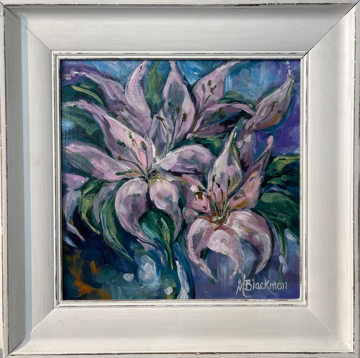 Pink Lilies by Michelle Blackmon  Image: Pink Lilies 