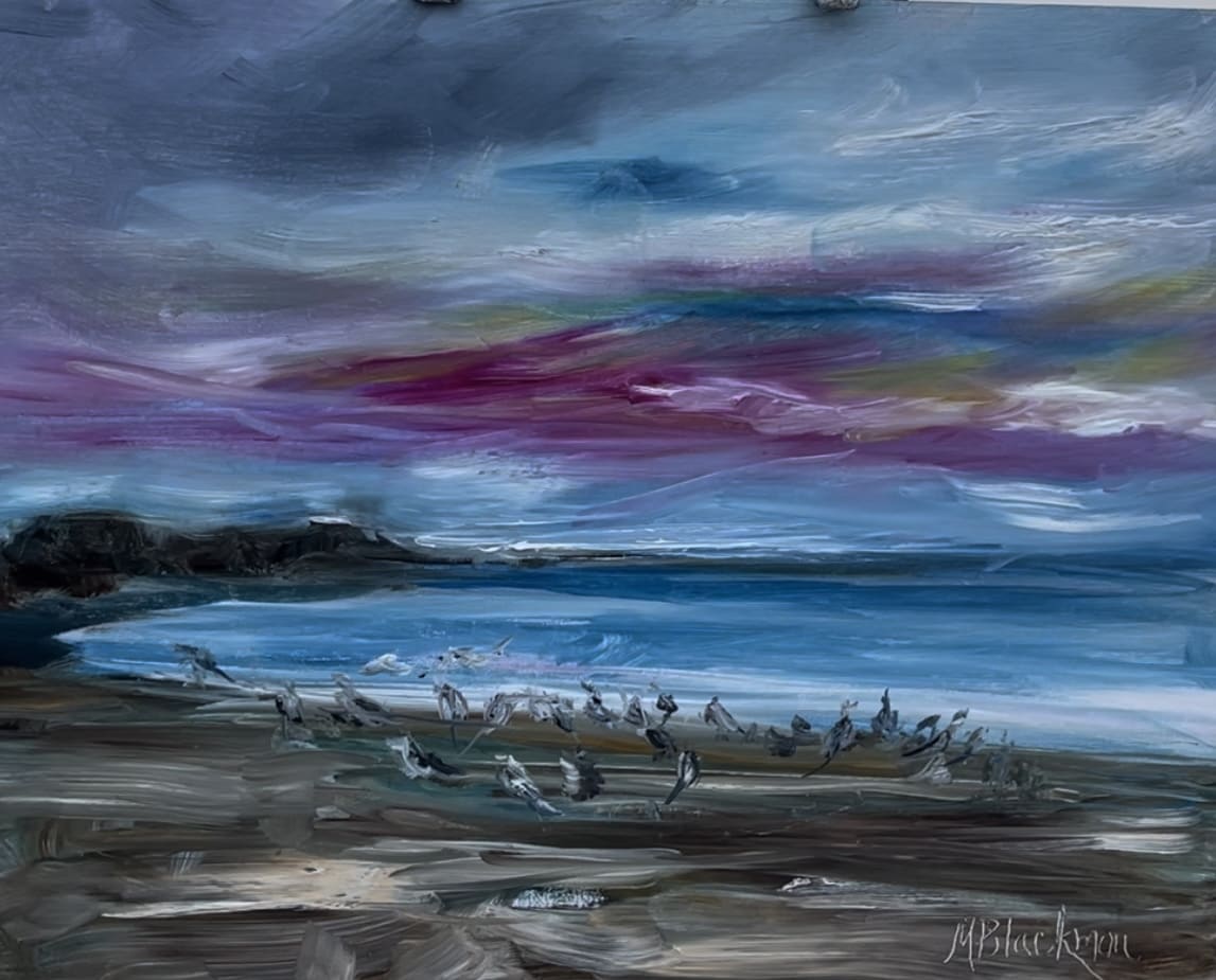 Gimli Sunrise by Michelle Blackmon 