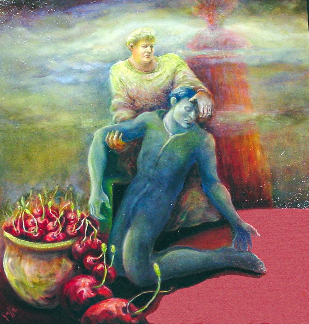 "A Bowl of Cherries" from the series "Quest" by Judith Jaffe, Image 1.