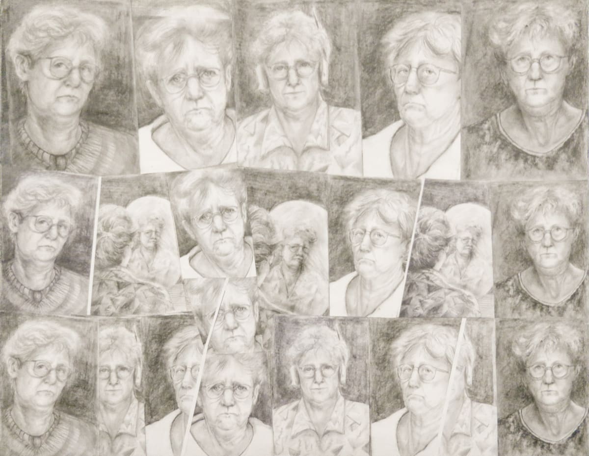 Self-Portrait by Judith Jaffe  Image: Unflattering views of artist