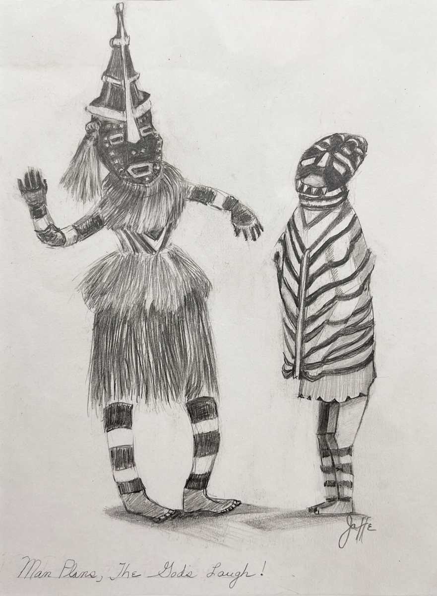 Man Plans, The Gods Laugh! by Judith Jaffe, Image 1.