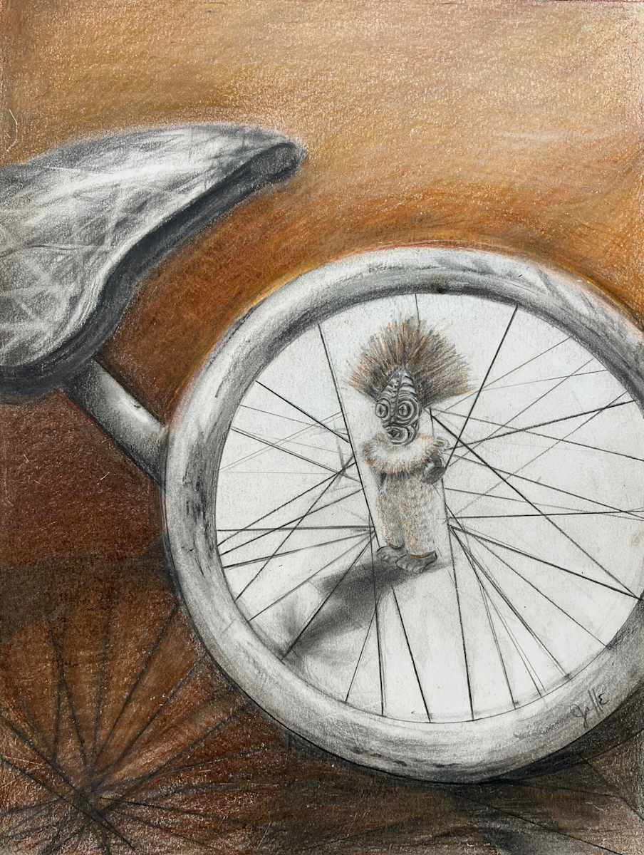 "Unexpected" from the series "Quest" by Judith Jaffe, Image 1.