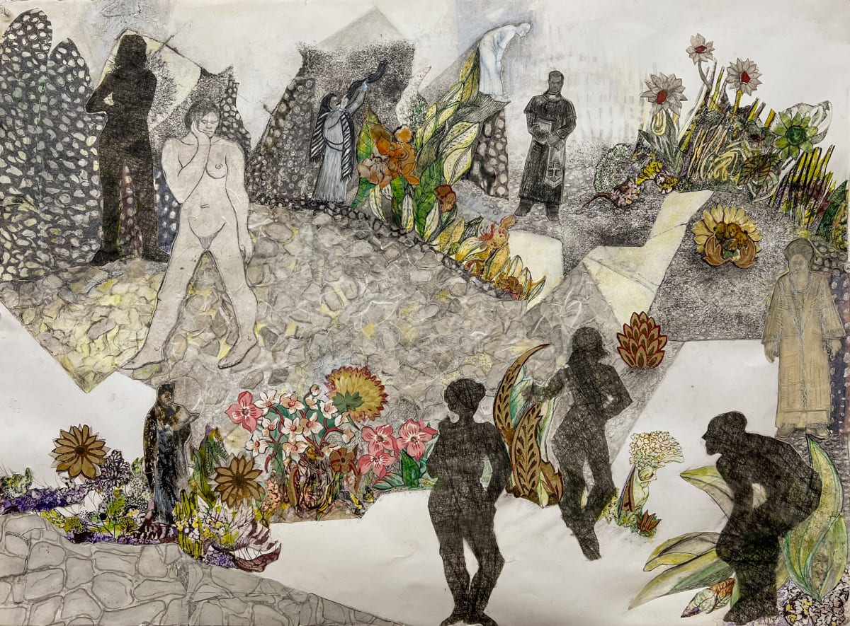 Stones and Flowers by Judith Jaffe 