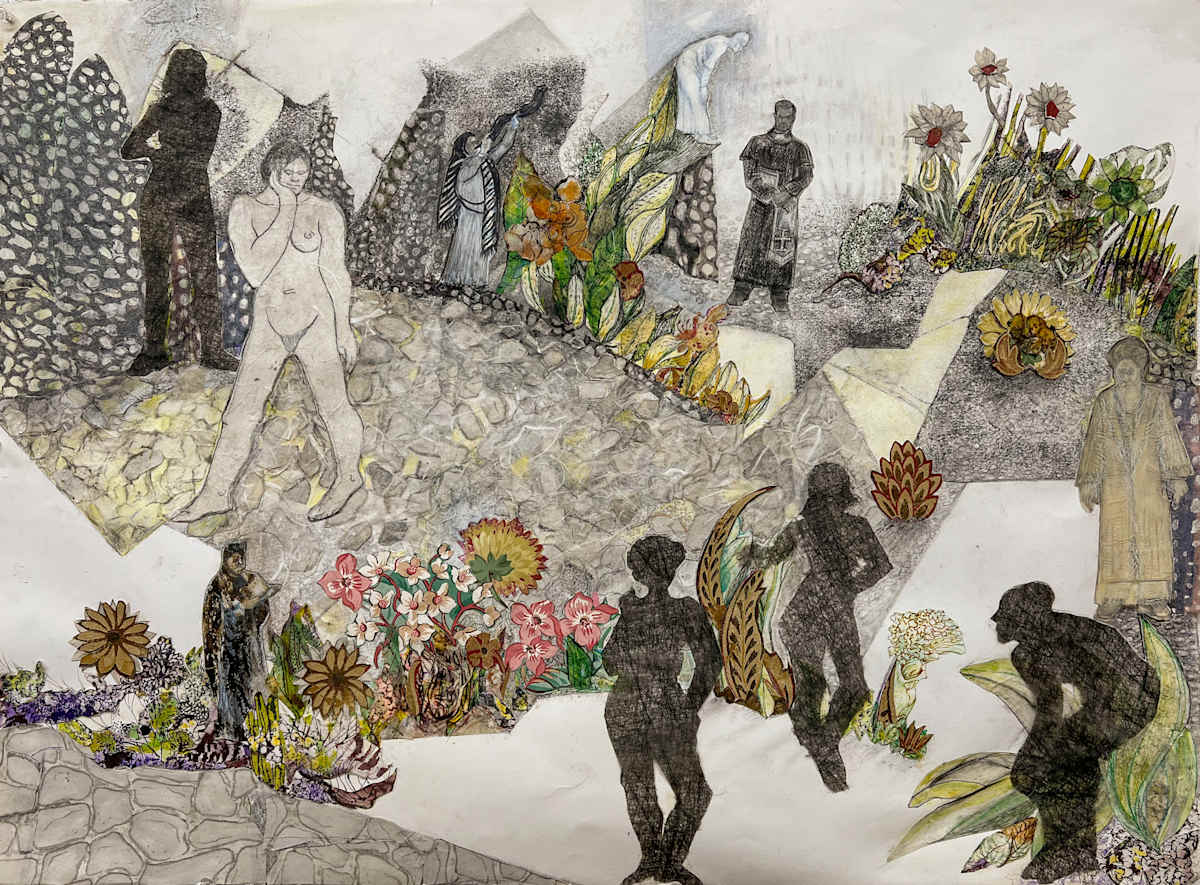 Stones and Flowers by Judith Jaffe, Image 2.