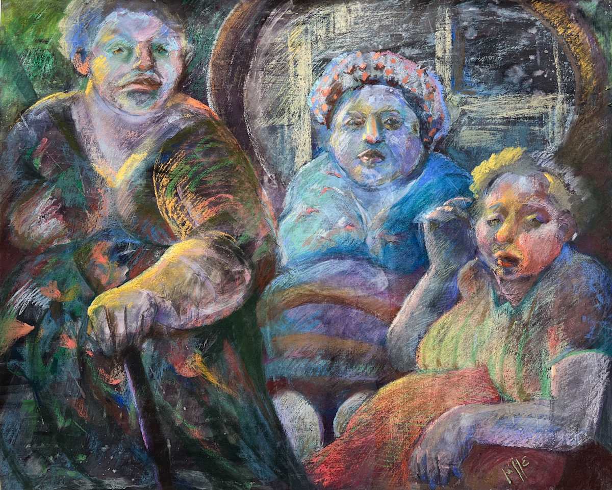Relatives (Waiting) by Judith Jaffe, Image 5.