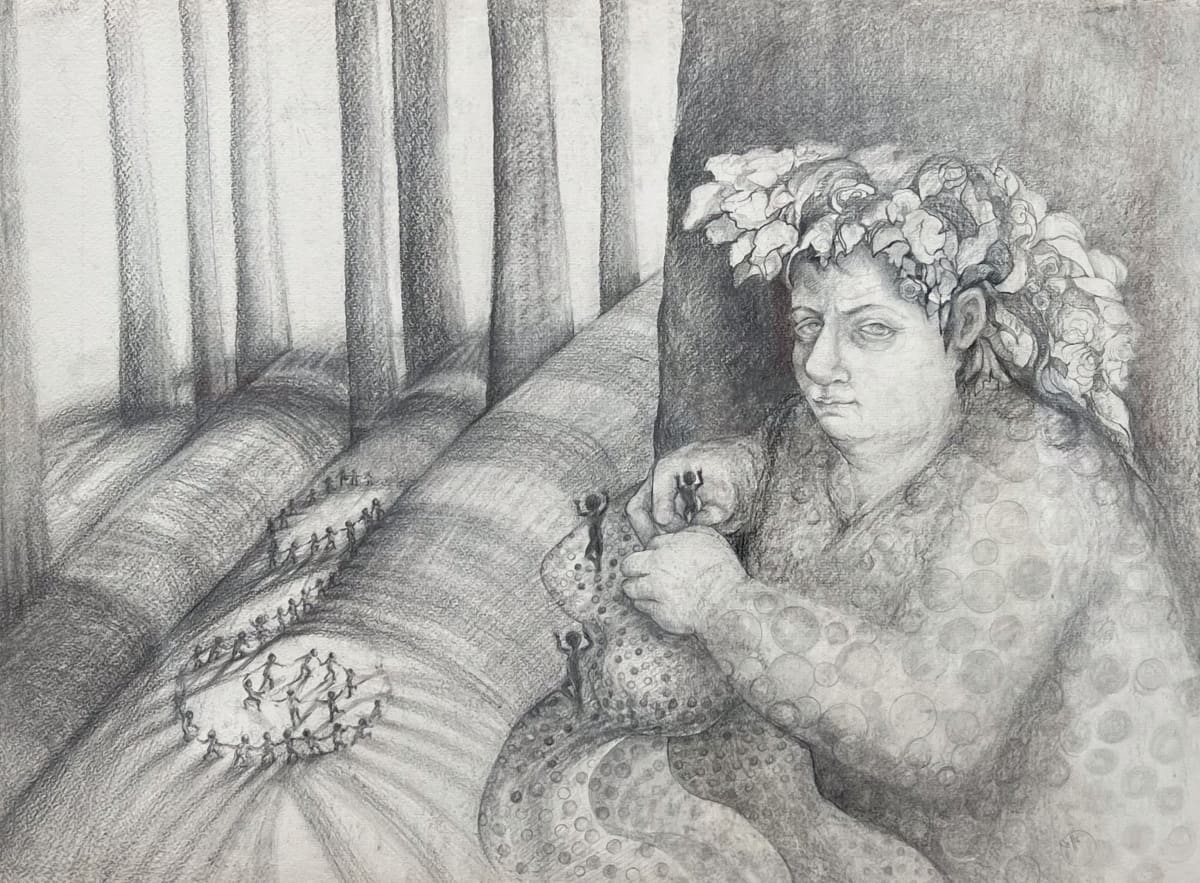 The Weaver (Uncommon Woman) by Judith Jaffe, Image 2.