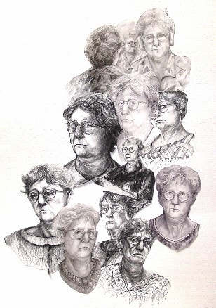 1979 Selfies by Judith Jaffe 