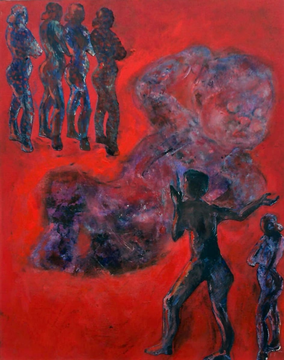 "Revelation" from the series "Eve & Her Sisters" by Judith Jaffe  Image: Anticipating the arrival of a child