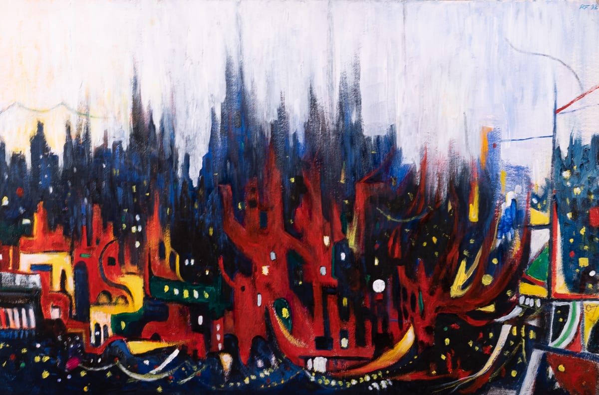 Improvisation New York City #4 by Helen Feuer, Image 6.