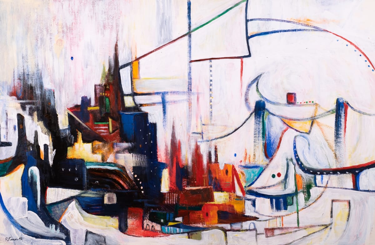 Improvisation New York City #3 by Helen Feuer, Image 7.
