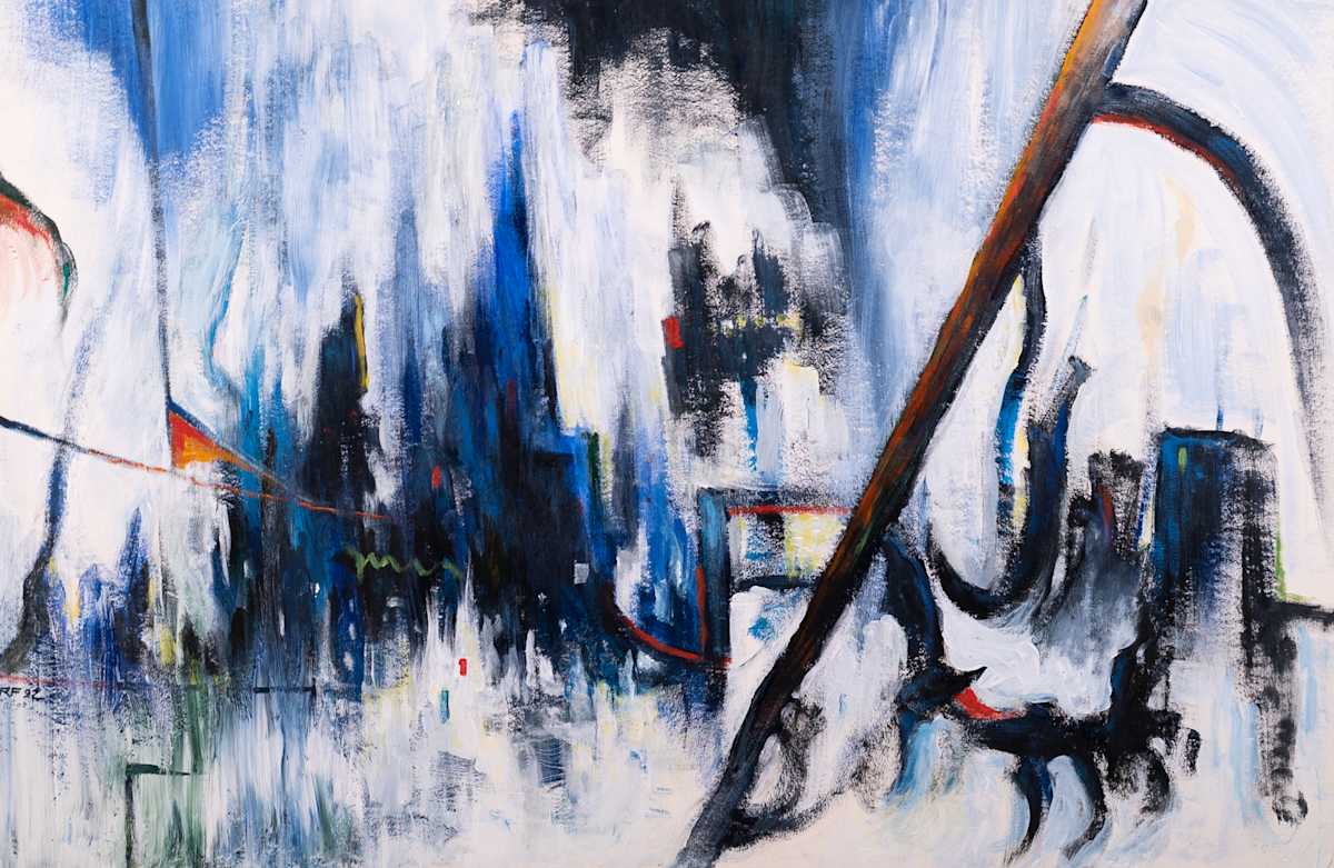 Improvisation New York City #2 by Feuer Art Collection, Image 3.