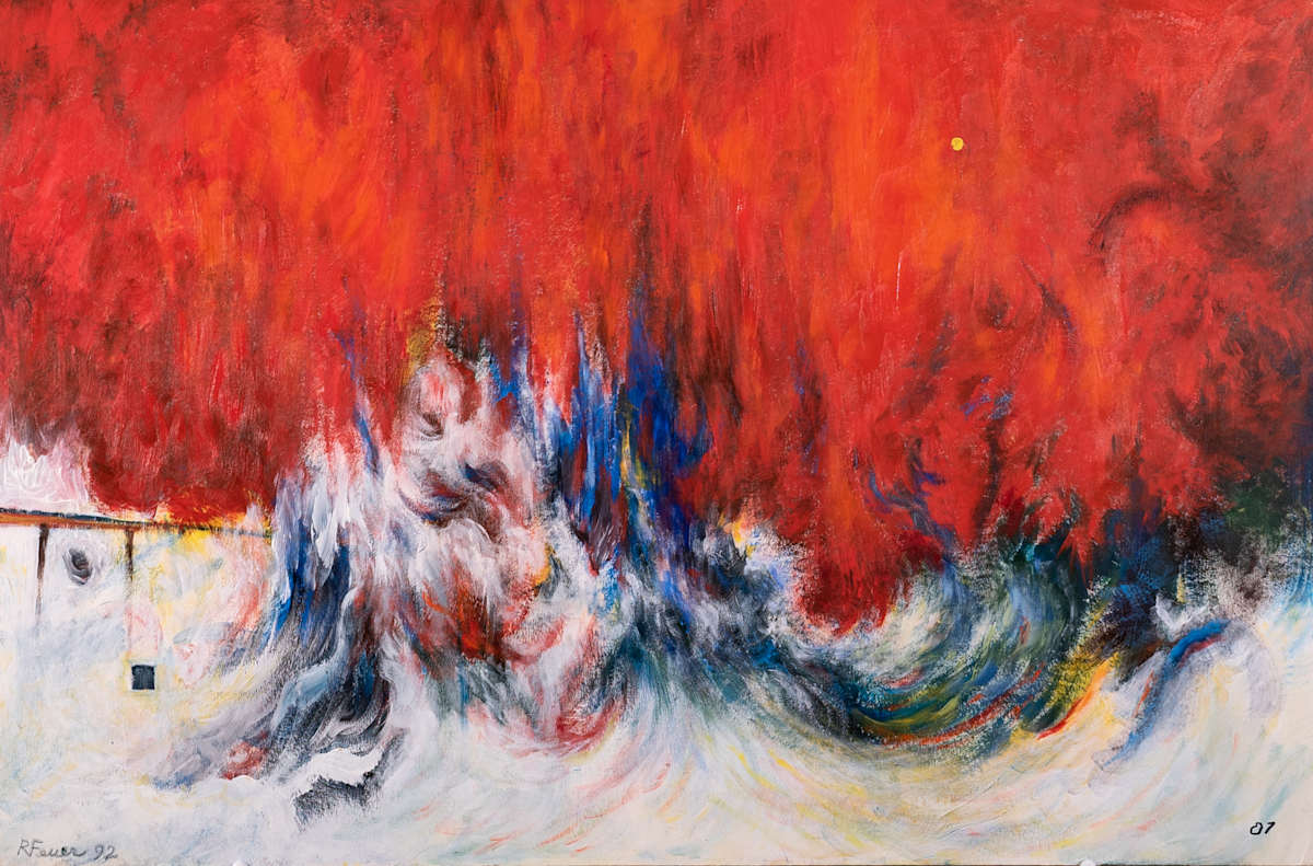 Improvisation New York City #1 by Feuer Art Collection, Image 5.