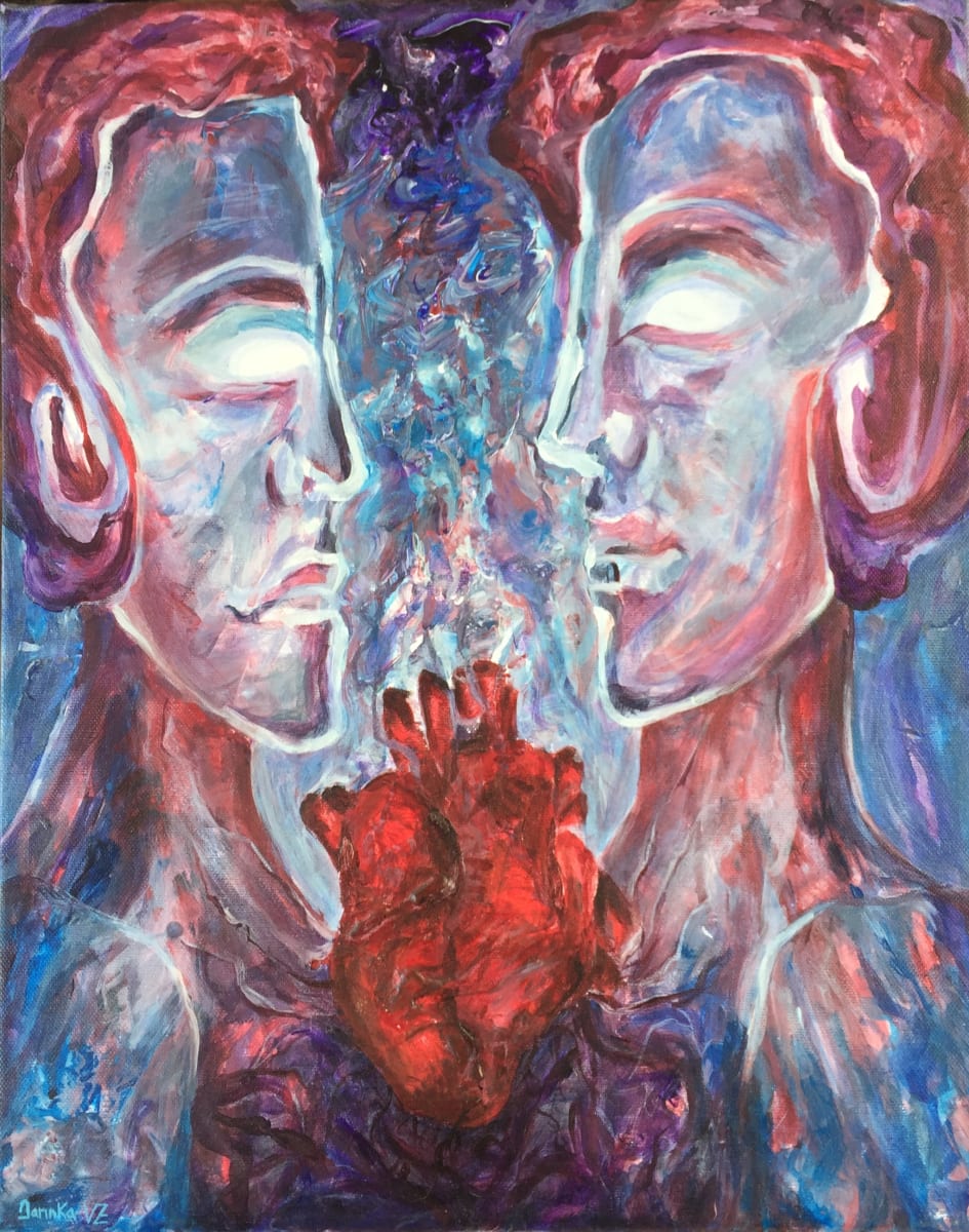 Study of Love : Part II by Darinka VZ  Image: Artwork