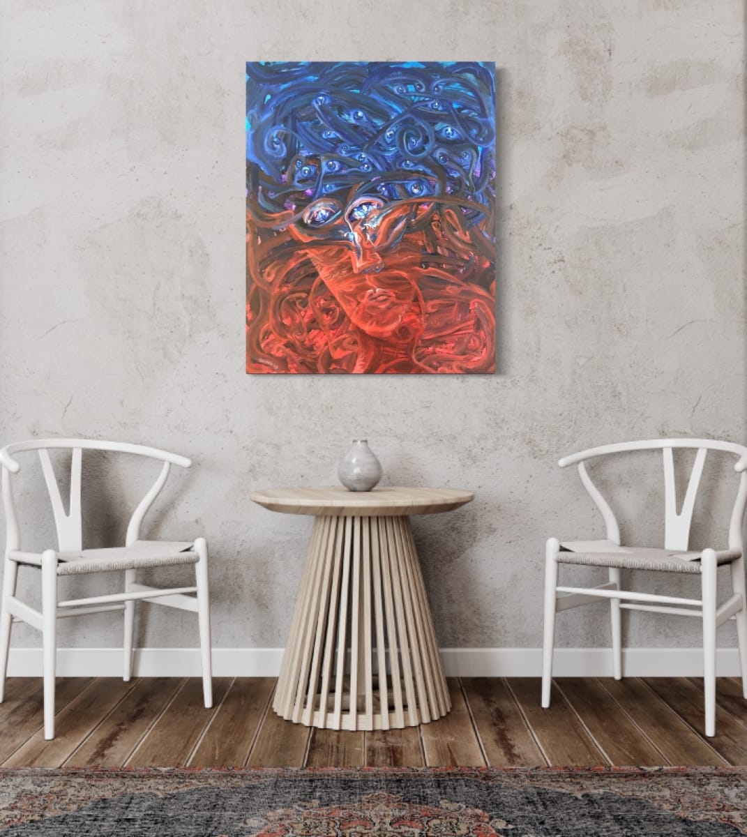 Autoretrato Retraído by Darinka VZ  Image: Installation