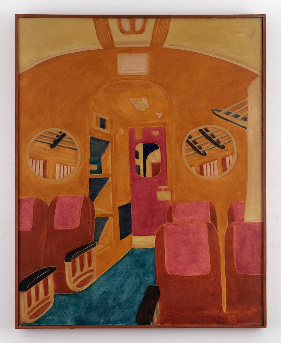 Train Interior 2 by Phyllis Krim  Image: Photo by Jean Vong
