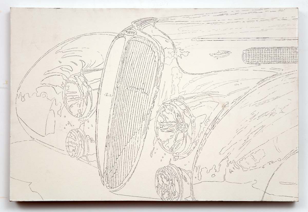 Delahaye Sketch by Phyllis Krim  Image: Photo by Jean Vong