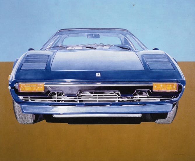Blue Ferrari by Phyllis Krim, Image 2.