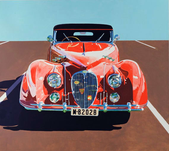 Delahaye Red by Phyllis Krim 