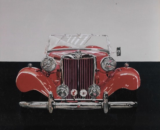 Red MG by Phyllis Krim, Image 1.