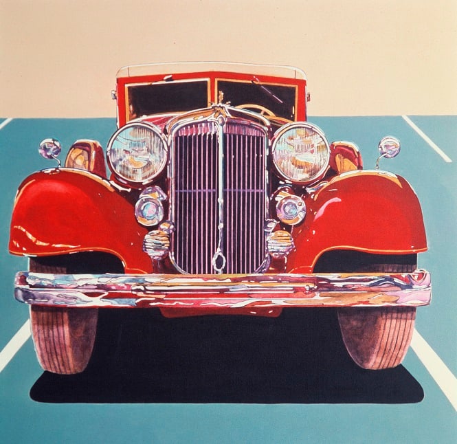 Red Chrysler by Phyllis Krim, Image 1.