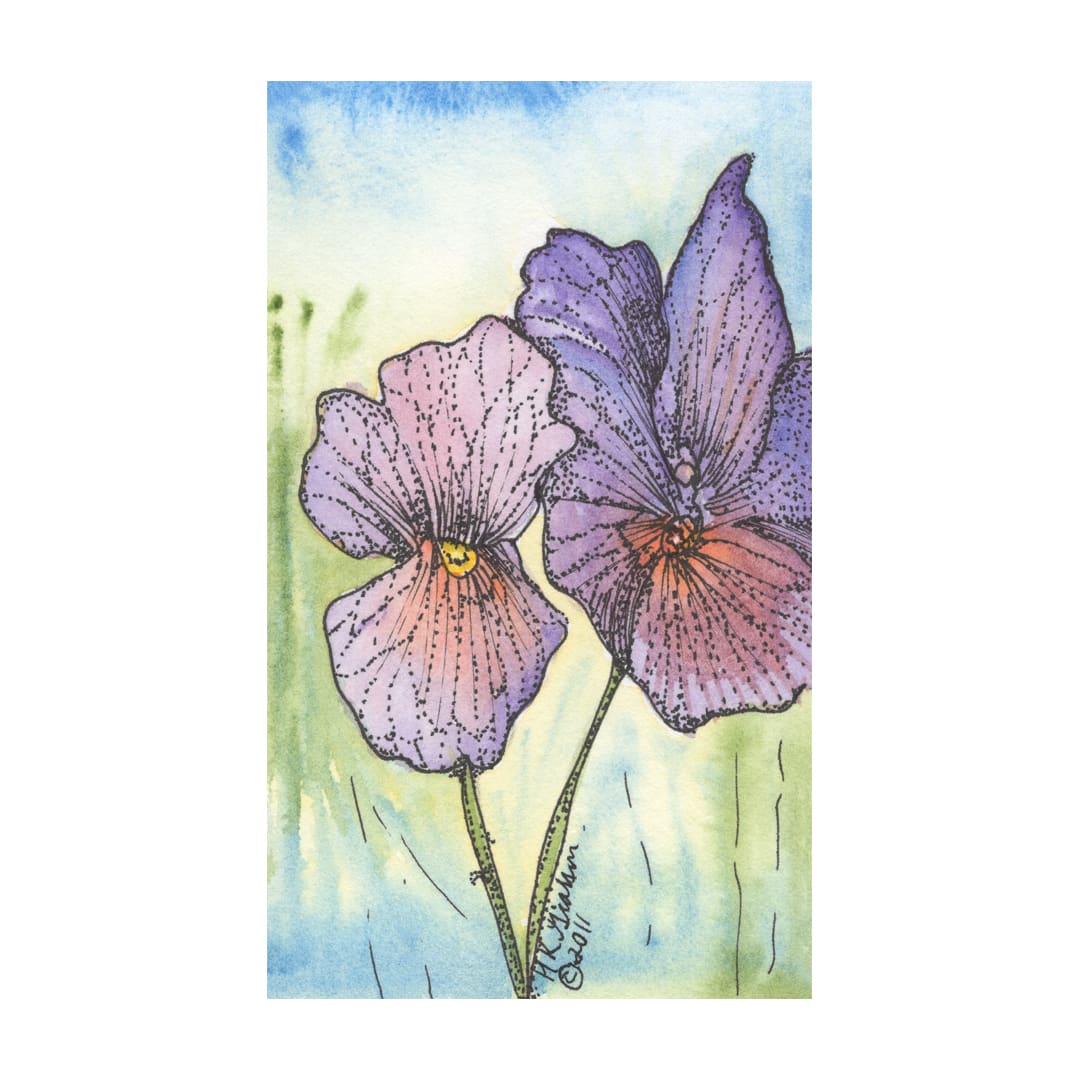 Viola Duet II by Helena Kuttner-Giasson 
